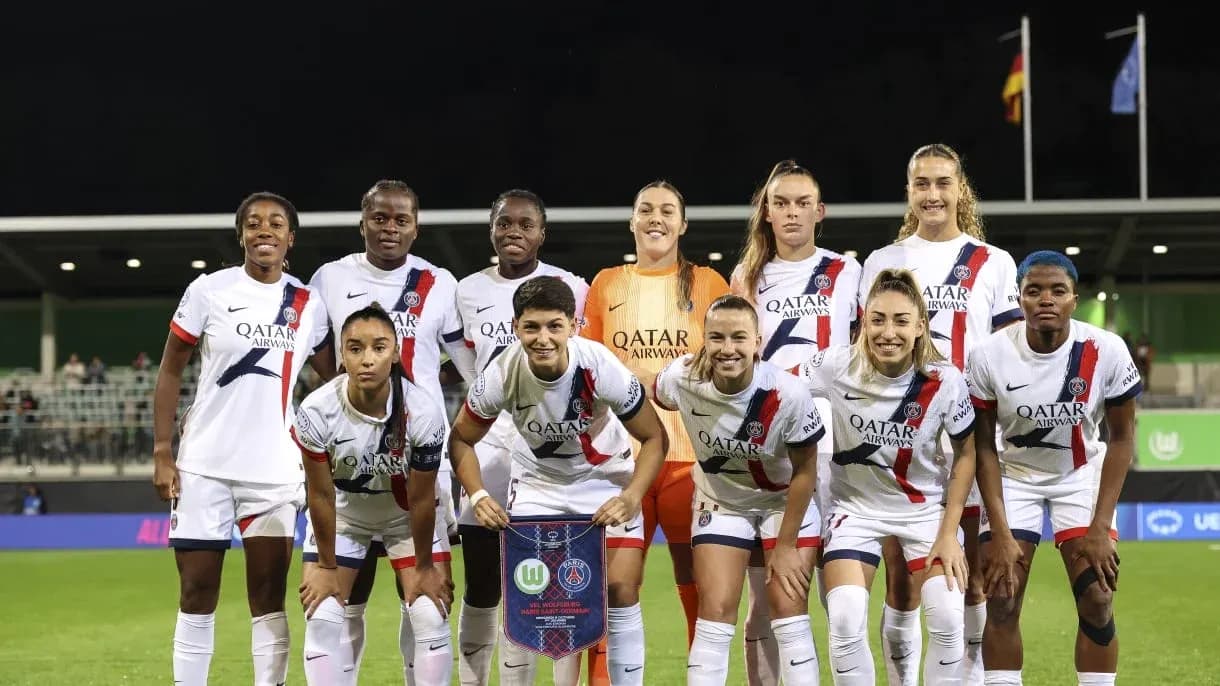 PSG facing off in UEFA Women's Champions League.