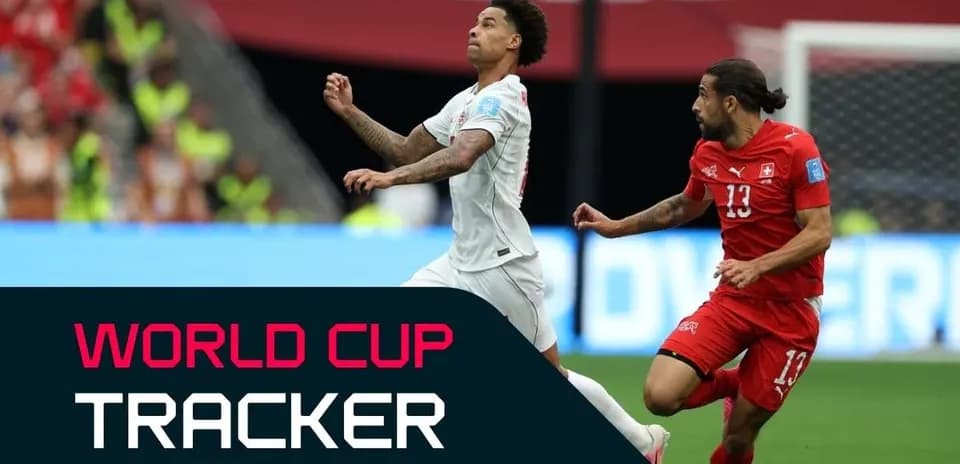 Игроки соперничают за мяч на чемпионате мира