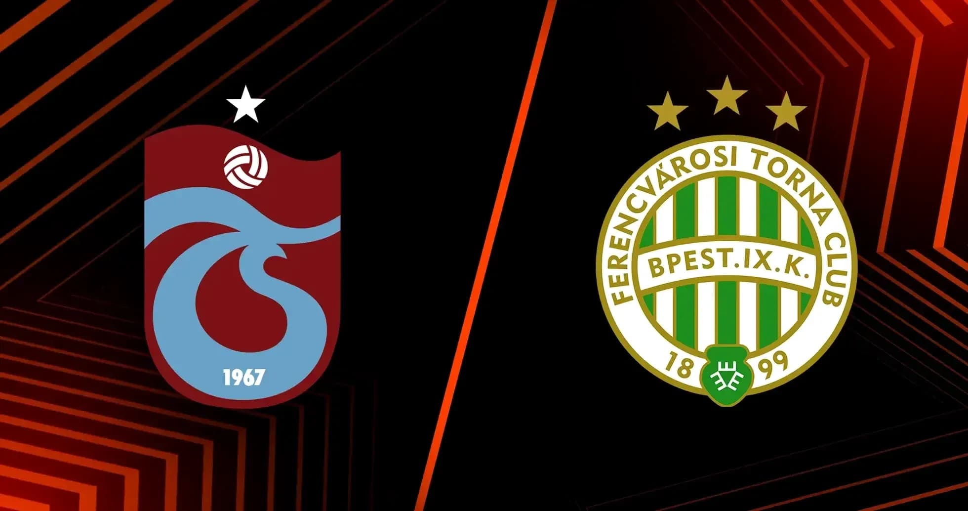 Логотипы Трабзонспора и Ференцвароша