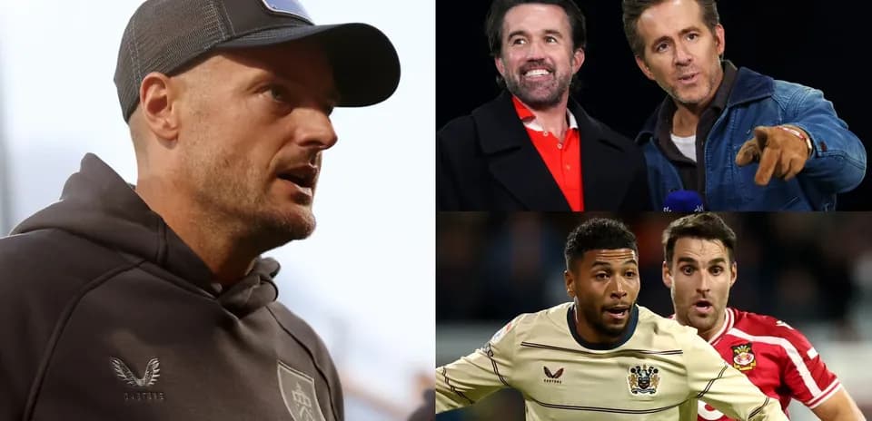 Collage of football manager and players during match
