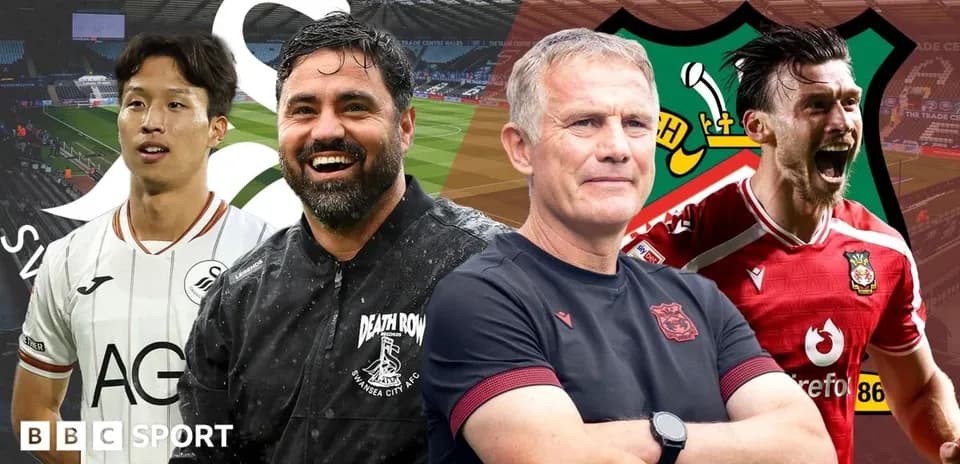 Состав команд перед матчем Swansea и Wrexham