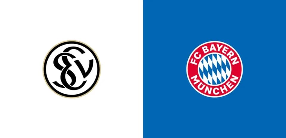 Логотипы SC Freiburg и FC Bayern München