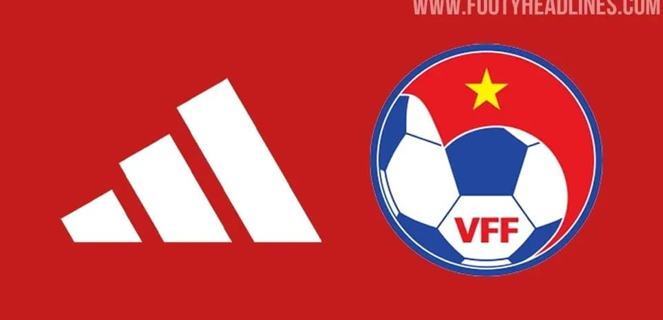 Логотип Adidas и футбольной ассоциации Вьетнама Логотип Adidas и футбольной ассоциации Вьетнама