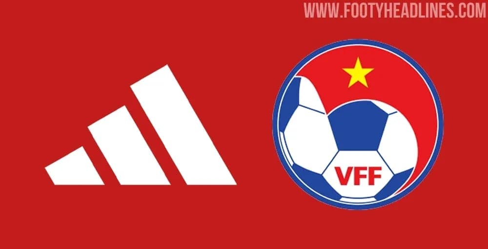 Логотип Adidas и футбольной ассоциации Вьетнама Логотип Adidas и футбольной ассоциации Вьетнама