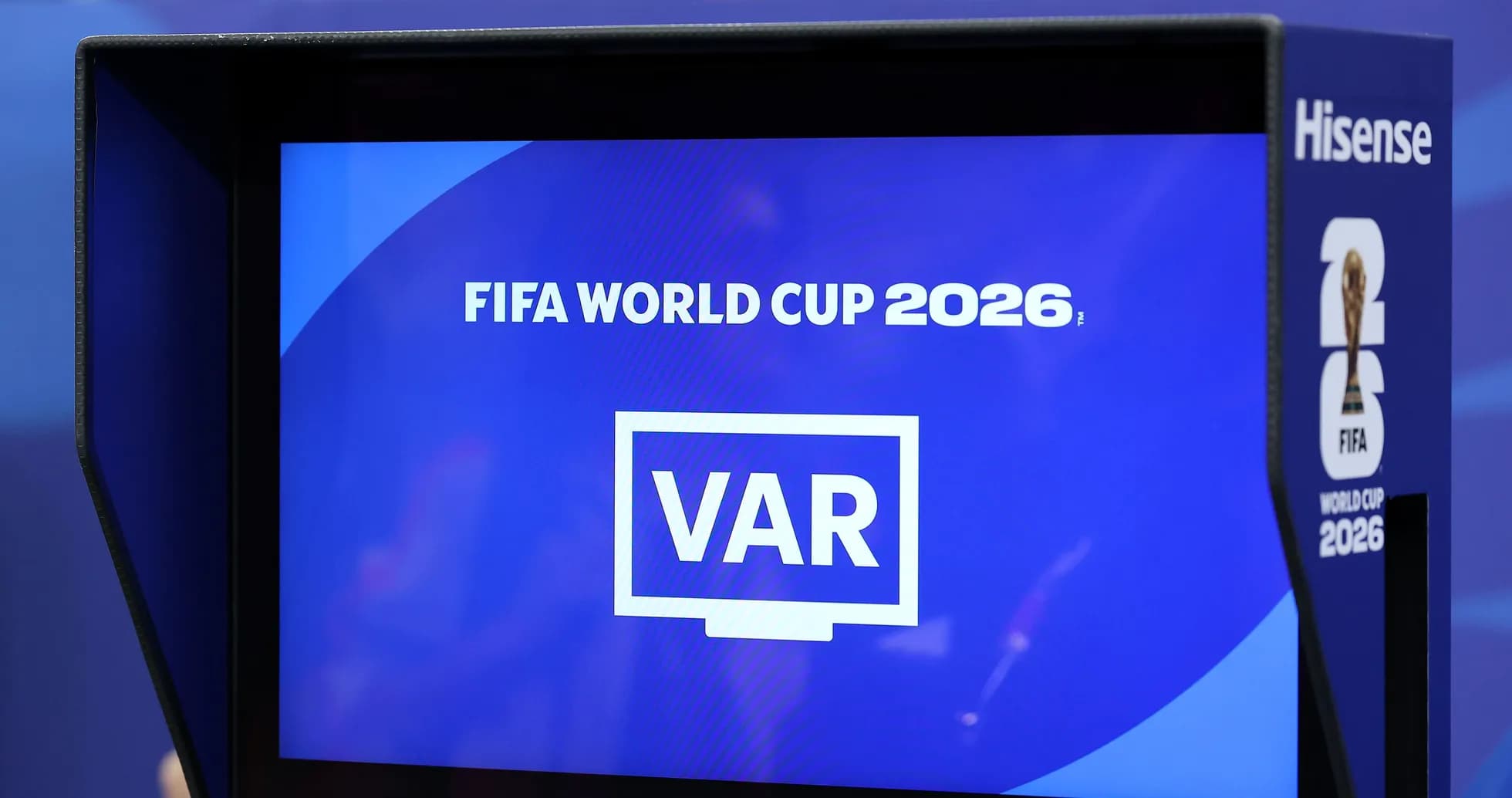 Экран VAR для чемпионата мира FIFA 2026 Экран VAR для чемпионата мира FIFA 2026
