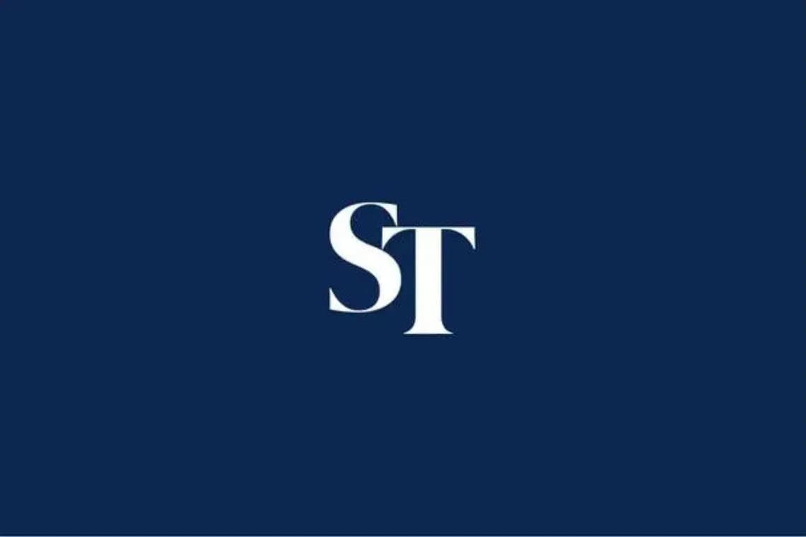 Логотип ST на синем фоне Логотип ST на синем фоне