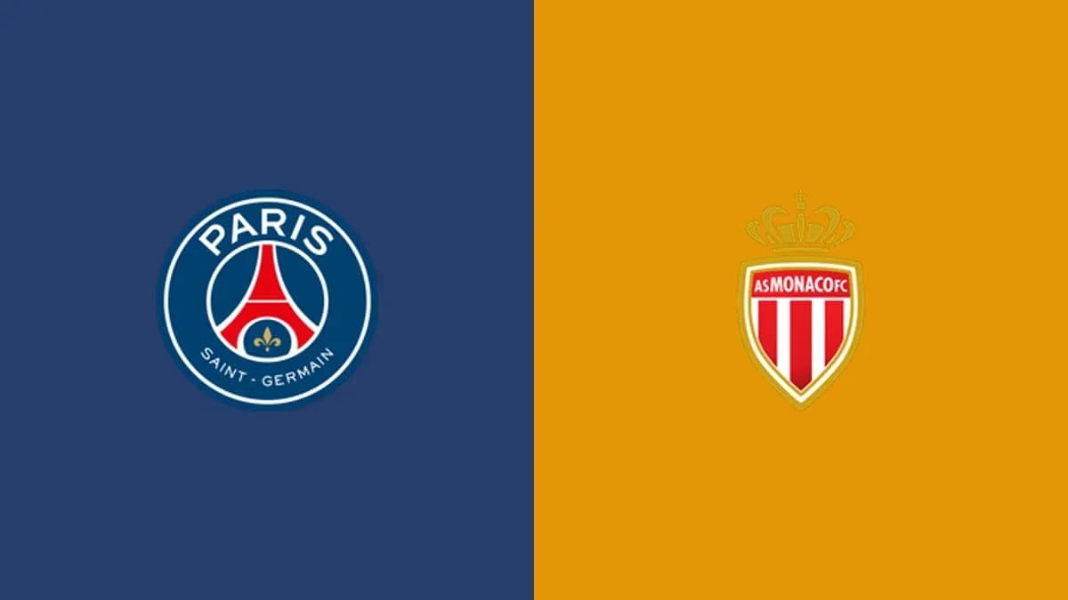 Логотипы Paris Saint-Germain и AS Monaco Логотипы Paris Saint-Germain и AS Monaco